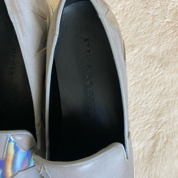 Stella McCartney Binx Stars Slip-On Platform Shoes 9 EU 40 - Picture 5 of 8
